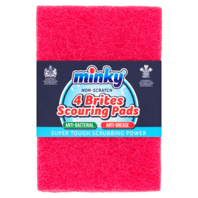 Minky Non-Scratch 4 Brites Scouring Pads