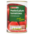 Spar Peeled Plum Tomatoes In Tomato Juice 400g