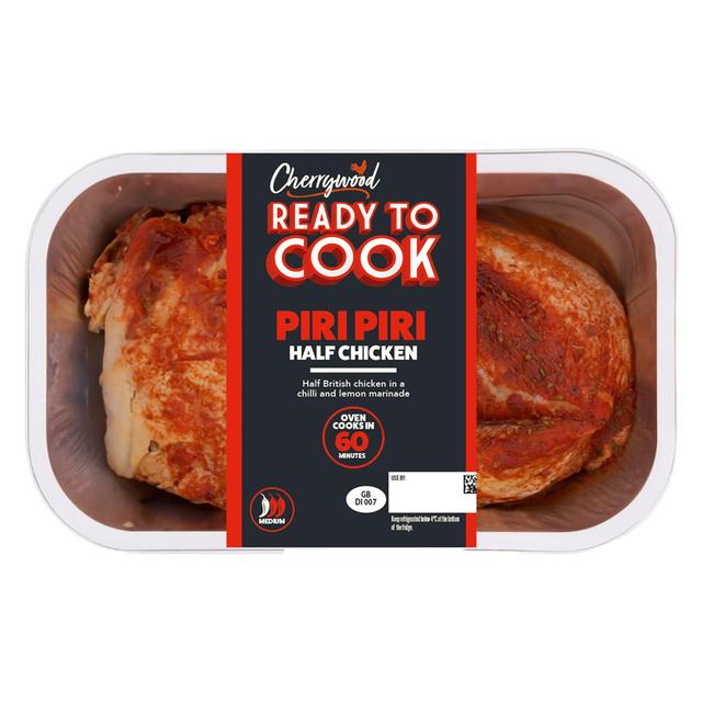 Cherrywood Farm Piri Piri Half Chicken  650g