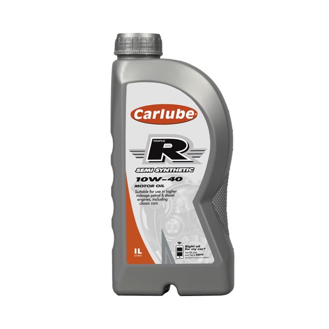 Carlube Triple R 10W-40 Semi Syn Oil 1L