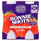 Rowan Glen Bonnie Shots Strawberry Probiotic Yogurt Drink 4x100g