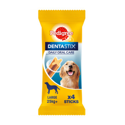 Pedigree DentaStix Daily Large Dog Dental Treats 4 Sticks