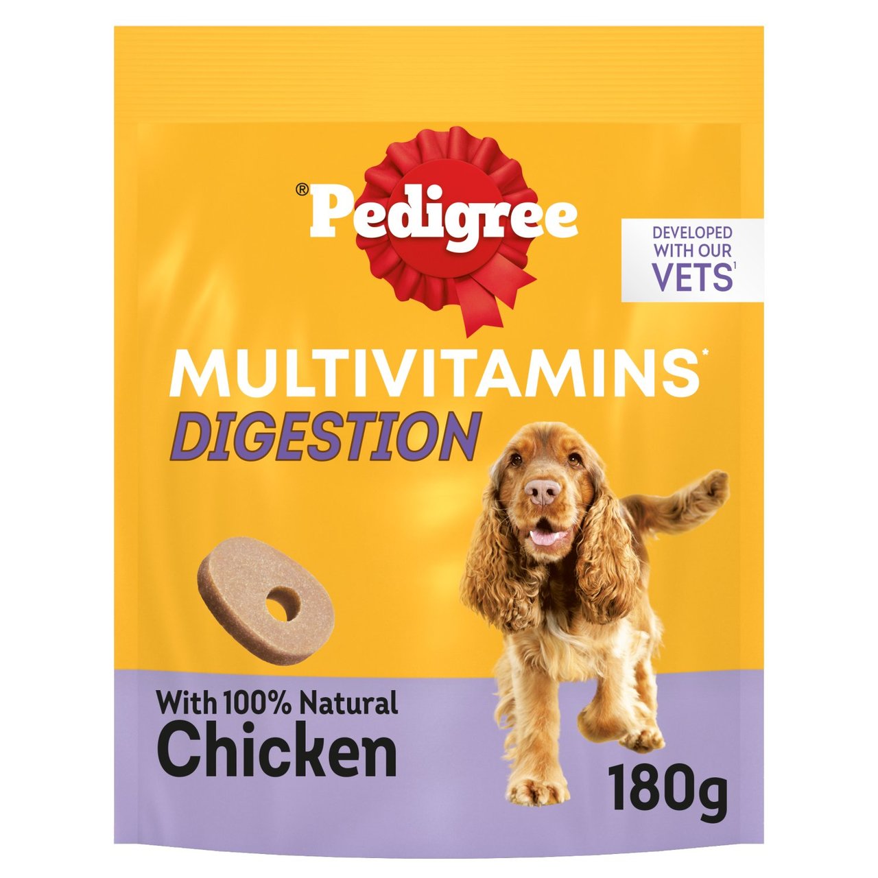 Pedigree Treat Dog Multivitamins Adult Digestion 