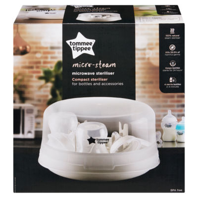  Tommee Tippee Micro-Steam Microwave Steriliser 