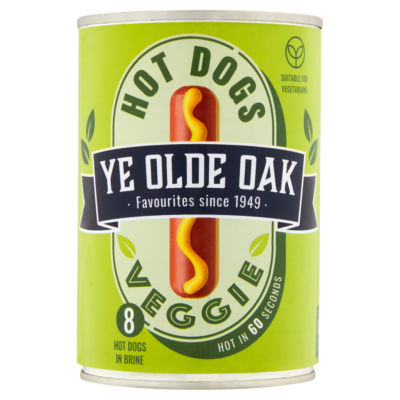 Ye Olde Oak Veggie Hot Dogs 400g