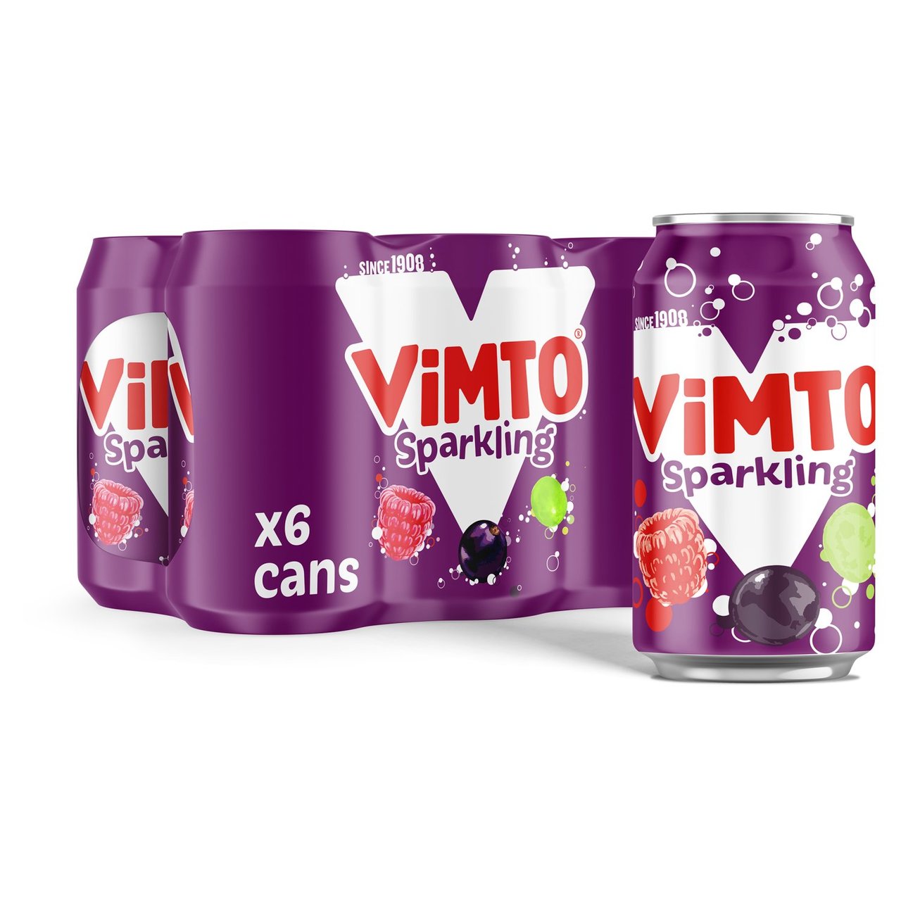 Vimto Fizzy Cans 6 x 330ml