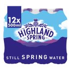 Highland Spring Still Water 12x500ml