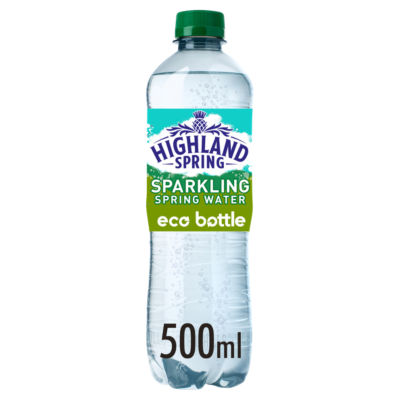 Highland Spring Eco Bottle Sparkling Water  500ml