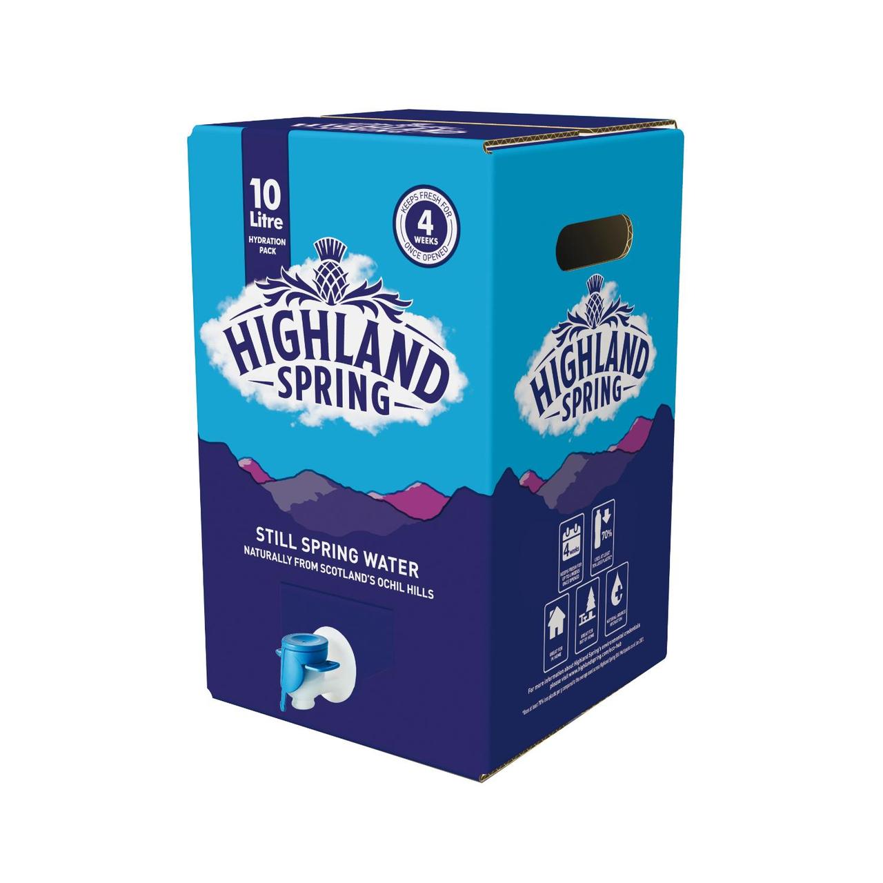 Highland Spring Still Water Hydration Box