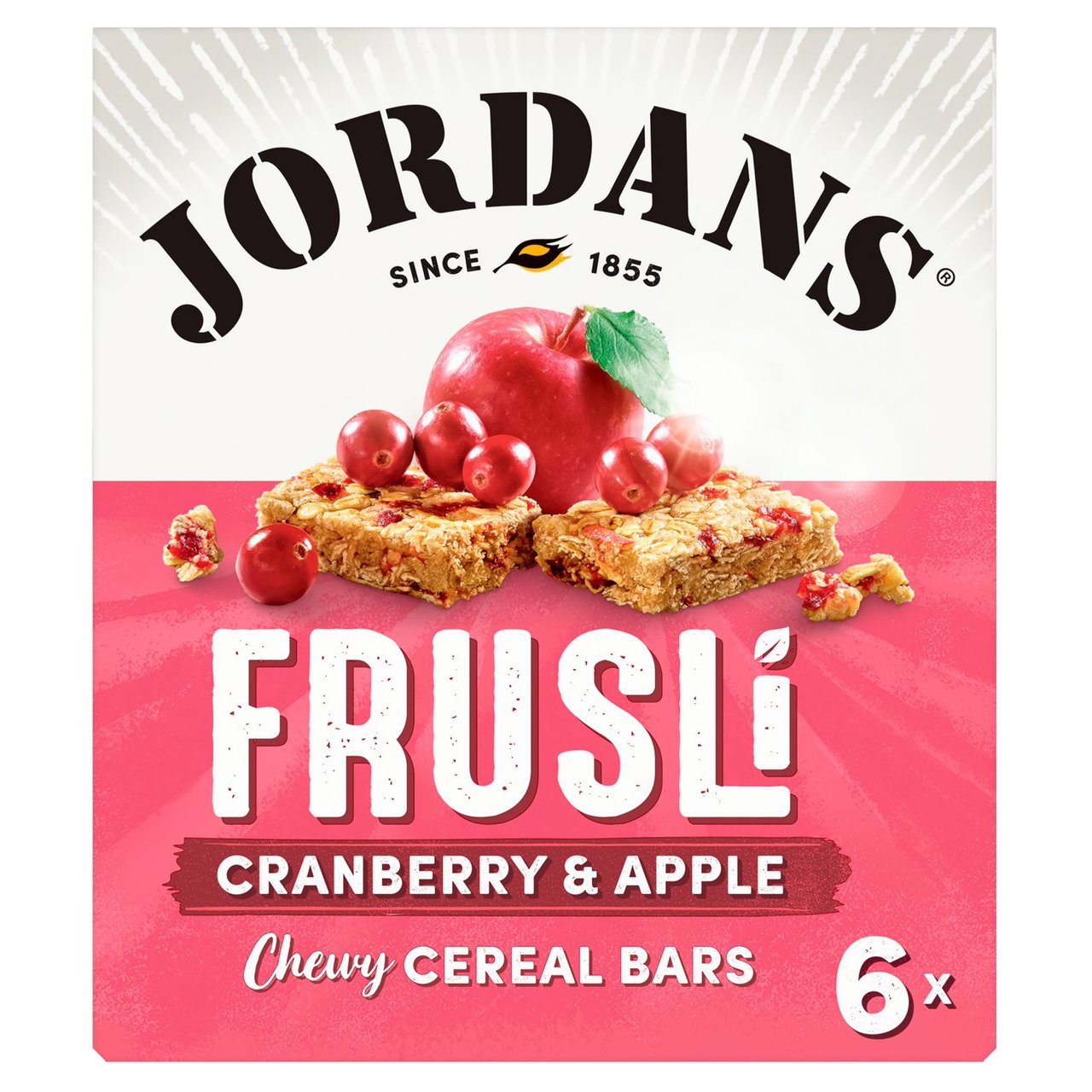 Jordans Cranberry & Apple Frusli Cereal Bars