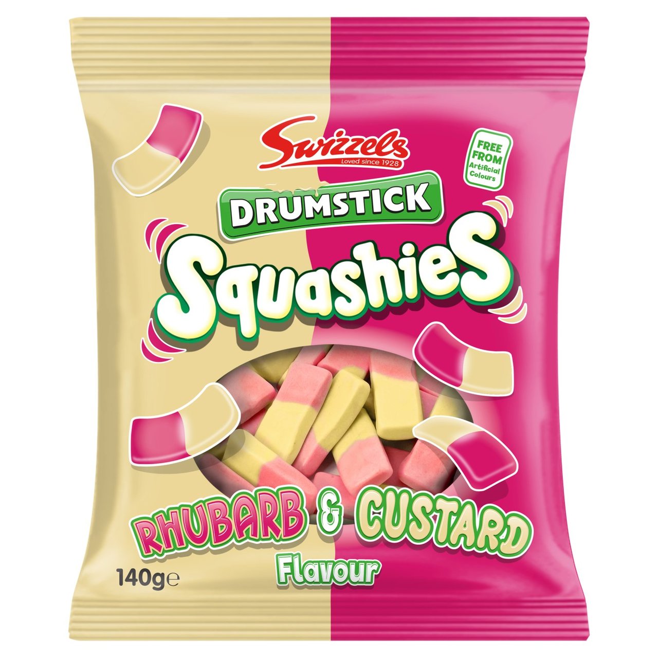 Swizzels Squashies Rhubarb & Custard