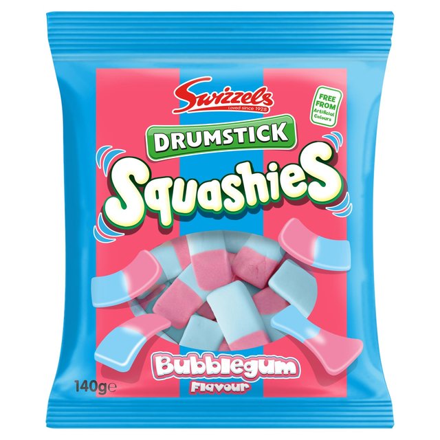 Swizzels Squashies Drumstick Bubblegum Flavour 140g