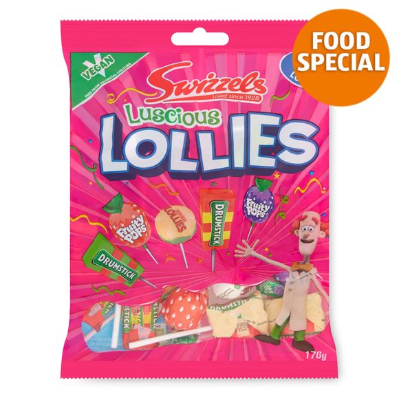 Swizzels Luscious Lollies 176g