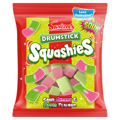 Swizzels Squashies Drumstick Sour Cherry & Apple