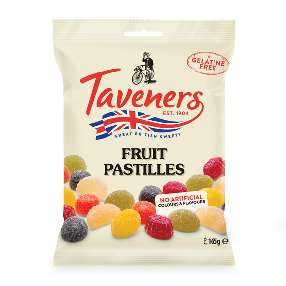 Taveners Fruit Pastilles 165g