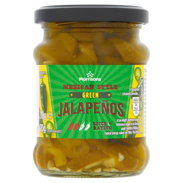 Morrisons Sliced Jalapenos  210g