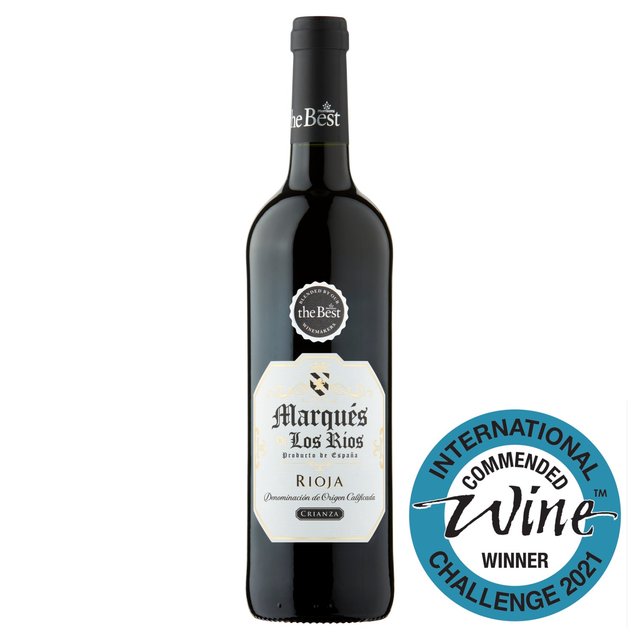 Morrisons The Best Marques De Los Rios Rioja Crianza 75cl