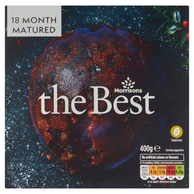 Morrisons The Best Christmas Pudding Serves 4  400g