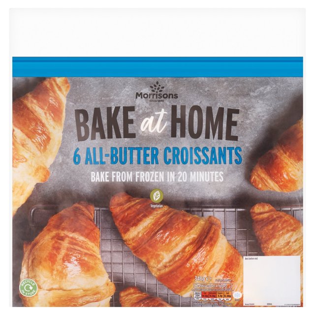 Morrisons Bake at Home All Butter Croissants  360g