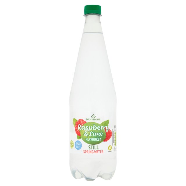 Morrisons Still Raspberry & Lime Spring Water 1L