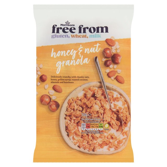 Morrisons Free From Honey Nut Granola  350g