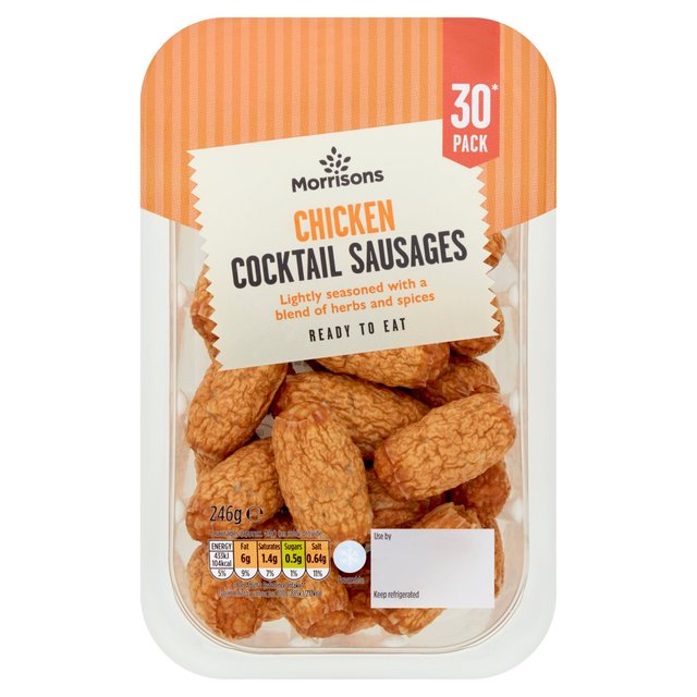 Morrisons 30 Chicken Cocktail Sausages  246g