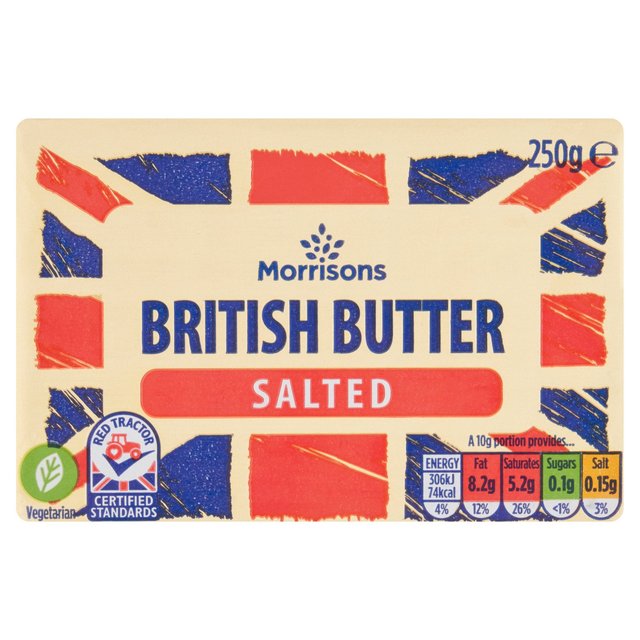 Morrisons British Salted Butter 250g