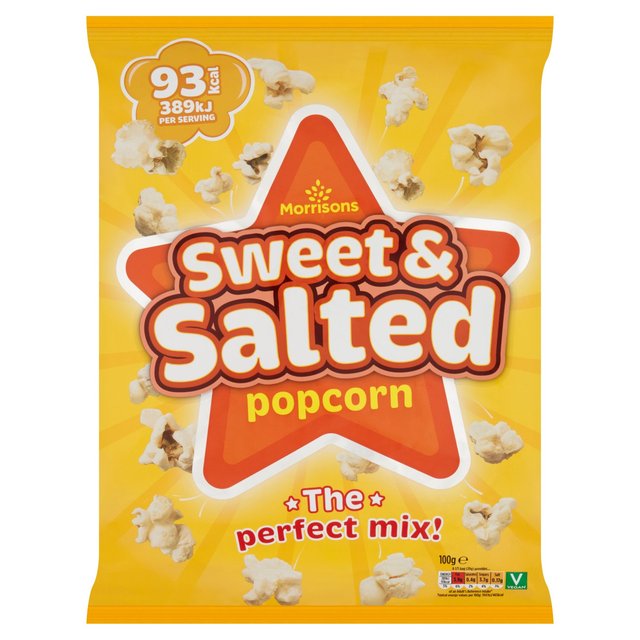 Morrisons Sweet & Salt Popcorn  100g