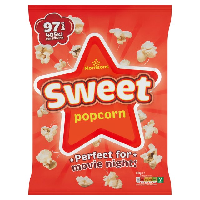 Morrisons Sweet Popcorn  100g