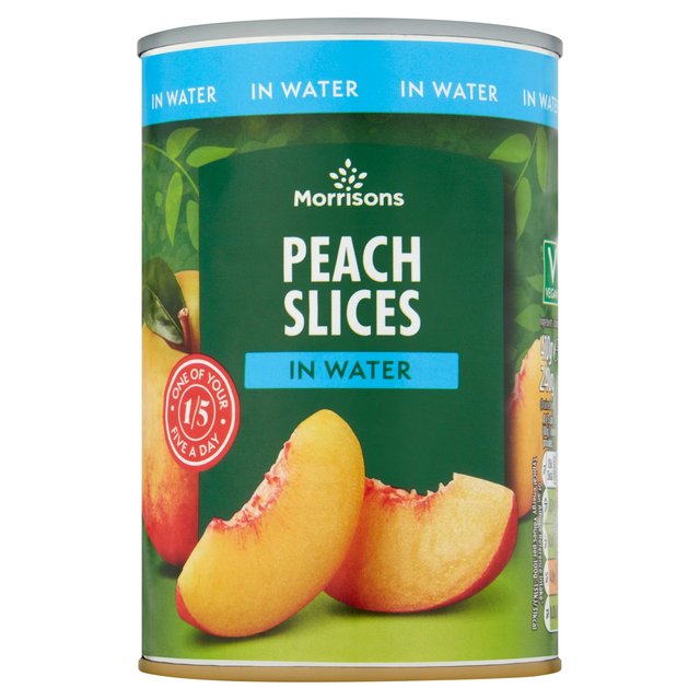 Morrisons Peach Slices In Water (410g) 250g