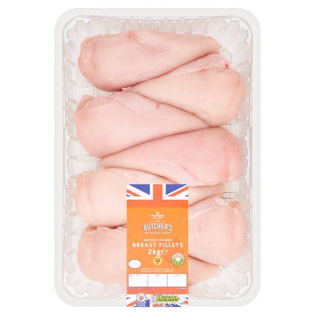 Morrisons British Chicken Breast Fillets 2kg