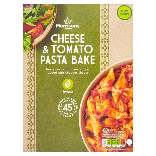 Morrisons Cheese & Tomato Pasta Bake  400g