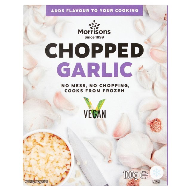 Morrisons Chopped Garlic 100g