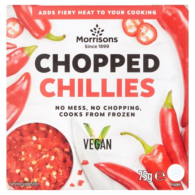 Morrisons Chopped Chilli 75g