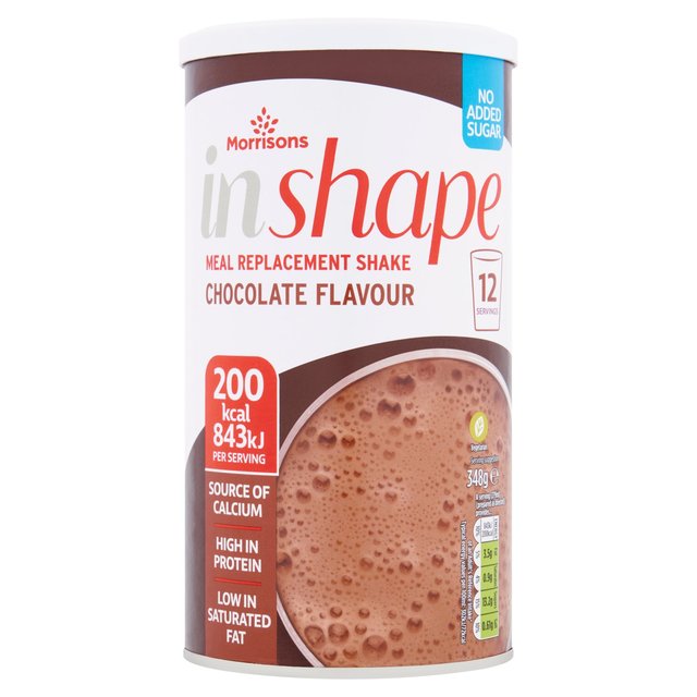 Morrisons In Shape Chocolate Meal Replacement Drink 348g