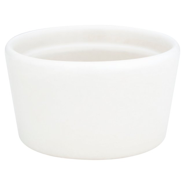 Morrisons White Ceramic Ramekin 9Cm 