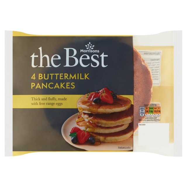 Morrisons The Best Buttermilk Pancakes  4 per pack