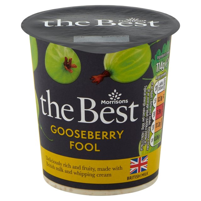 Morrisons The Best Gooseberry Fool  114g