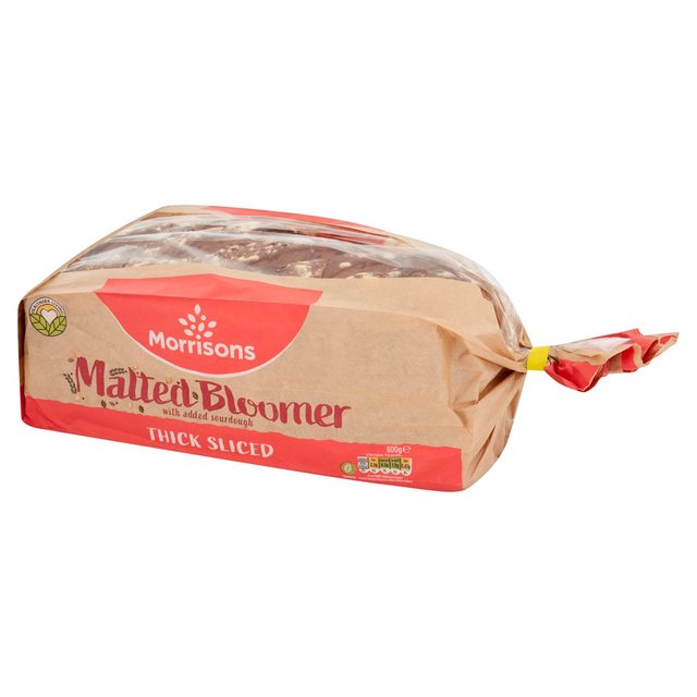 Morrisons Malted Brown Thick Sliced Bloomer 800g