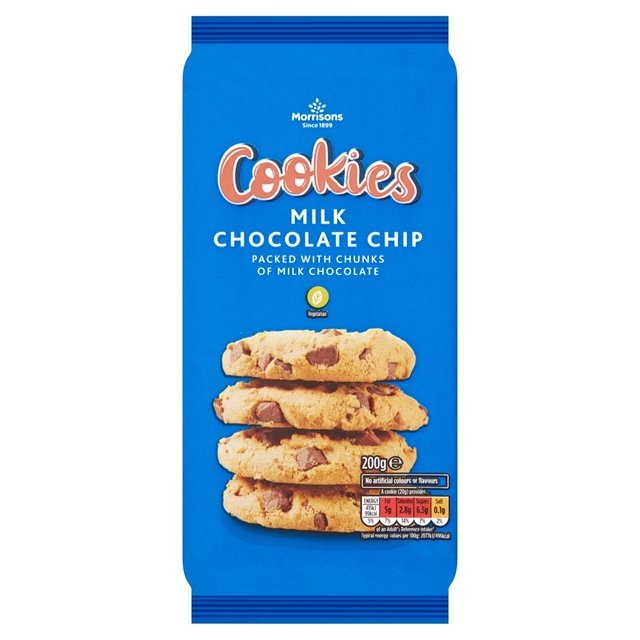 Morrisons Milk Chocolate Cookies  200g