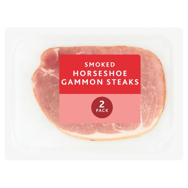 Morrisons Smoked Horseshoe Gammon Steak 2 x 200g