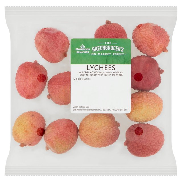 Morrisons Lychees  200g