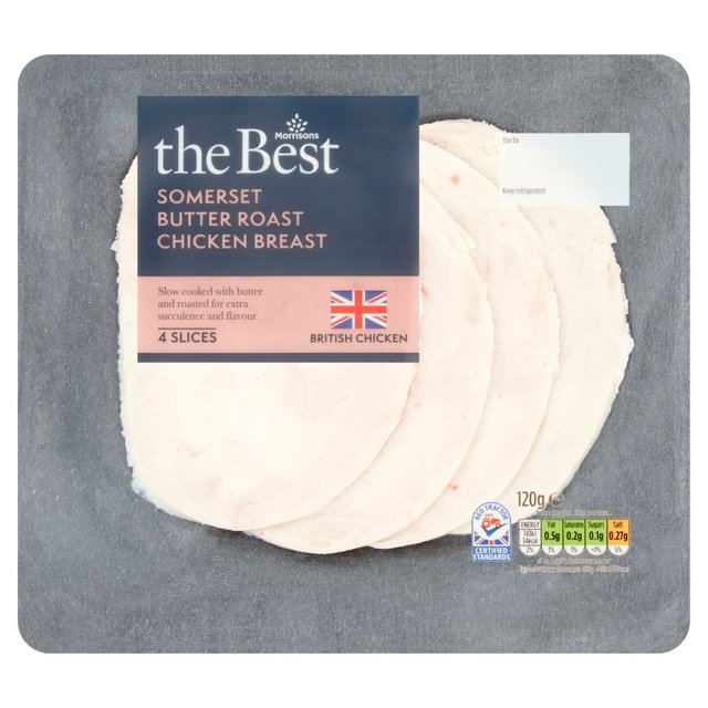 Morrisons The Best Somerset Roast Chicken Breast 120g