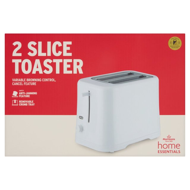 Home Essentials 2 Slice Toaster 