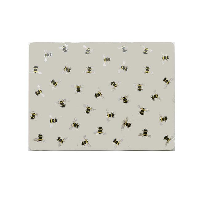 Morrisons Bee Happy Cork Back Mats 4 per pack