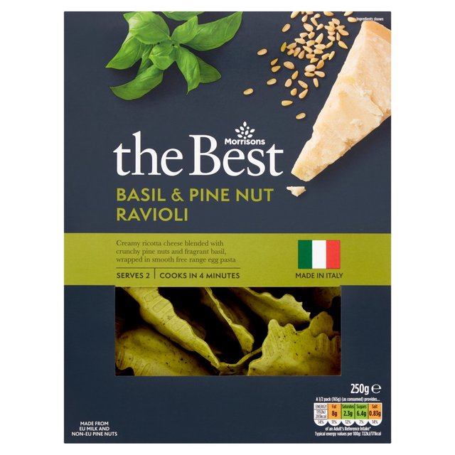 Morrisons The Best Basil Pesto Ravioli 250g