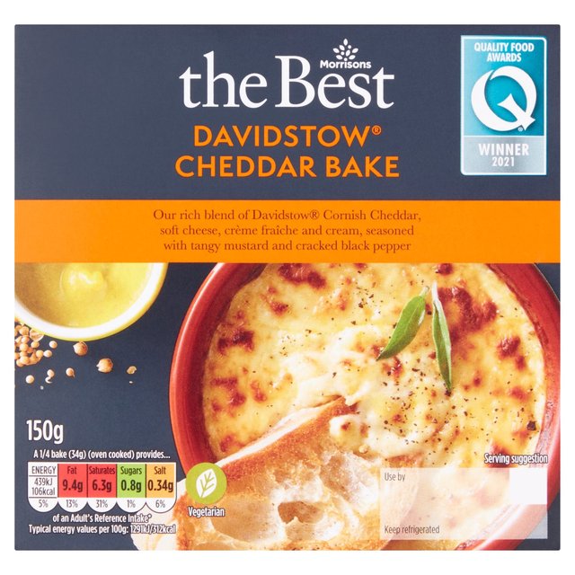 Morrisons The Best Davidstow Cheddar Bake  150g