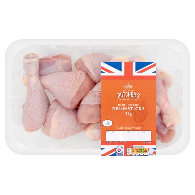 Morrisons  British Chicken Drumsticks 1kg