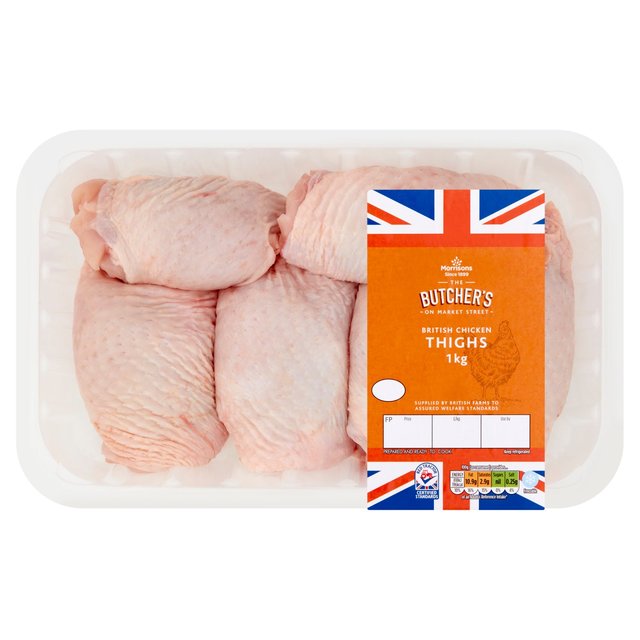 Morrisons British Chicken Thighs 1kg