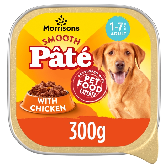 Morrisons Dog Food Chicken Pate 300g